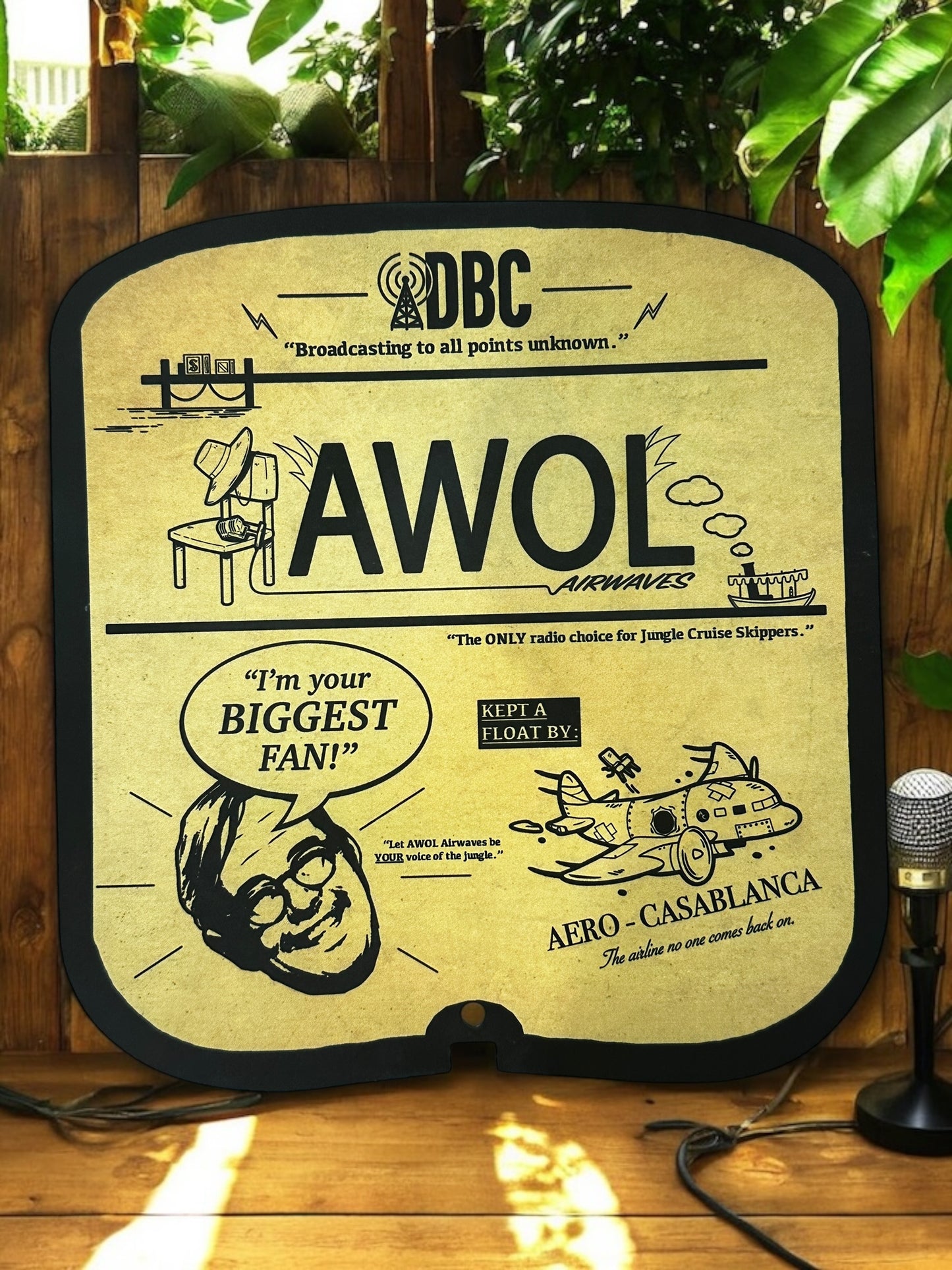 Jungle Cruise: Albert AWOL Advertisement Fan
