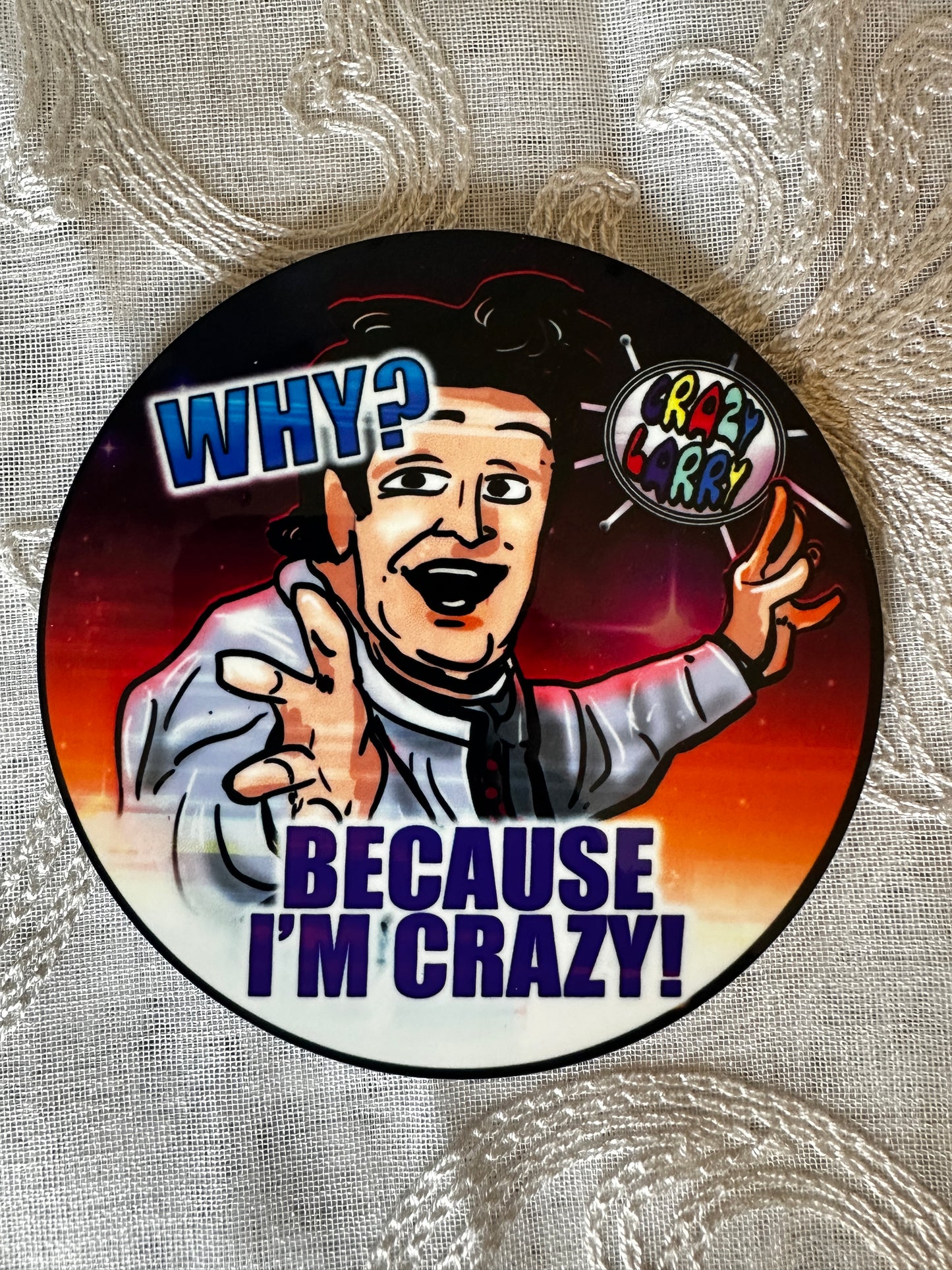 Space Mountain TV - Crazy Larry Coaster Set (4)