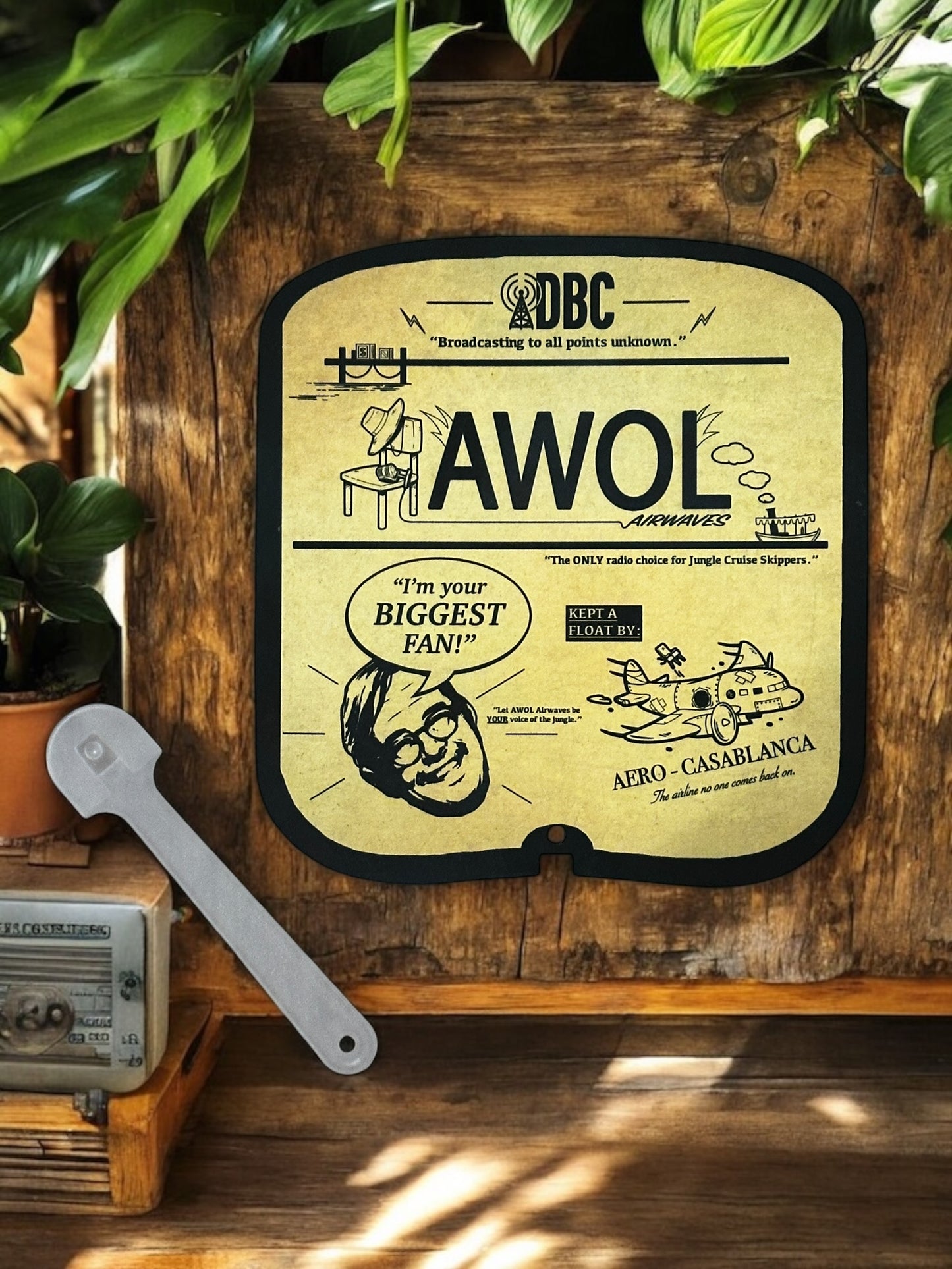 Jungle Cruise: Albert AWOL Advertisement Fan